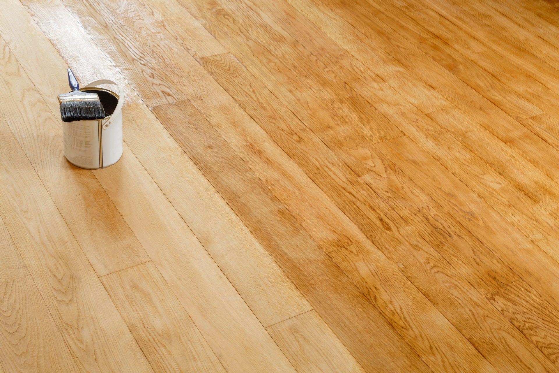 Parquet en bois vitrifié