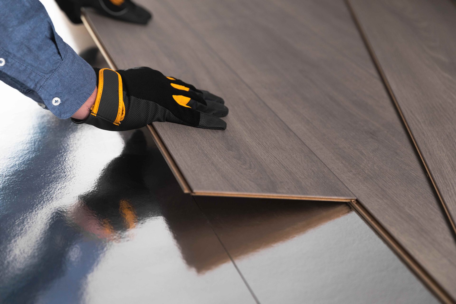 Pose d’un parquet en bois flottant